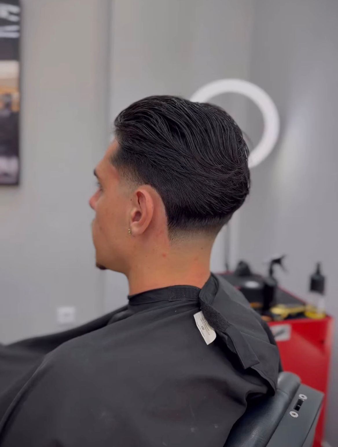 Corte de cabelo feito por Tomas na Elegance Studio